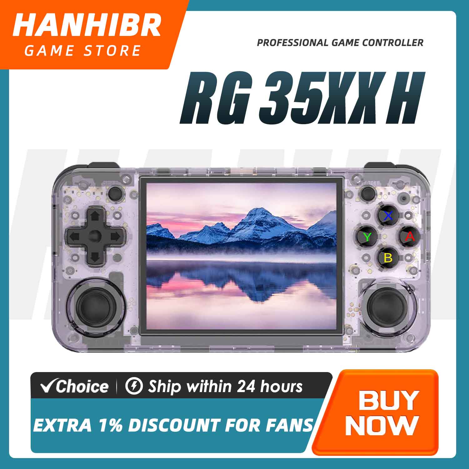 Retro Gaming Os - ANBERNIC RG35XX H Horizontal Retro Gaming