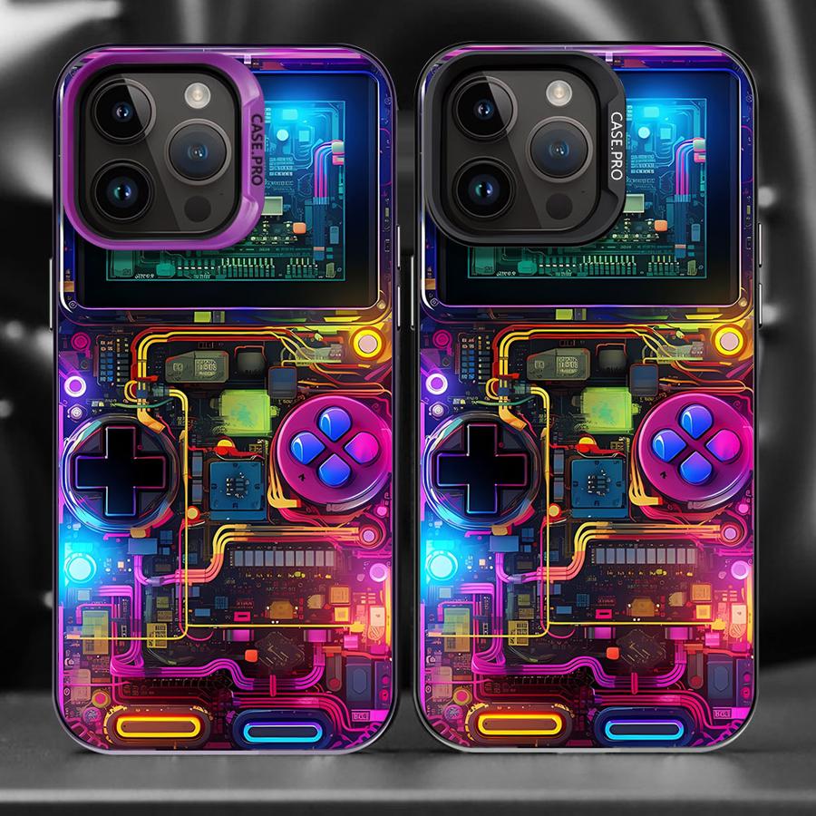 Retro Gaming Os - Retro Game Console Pattern Phone Case