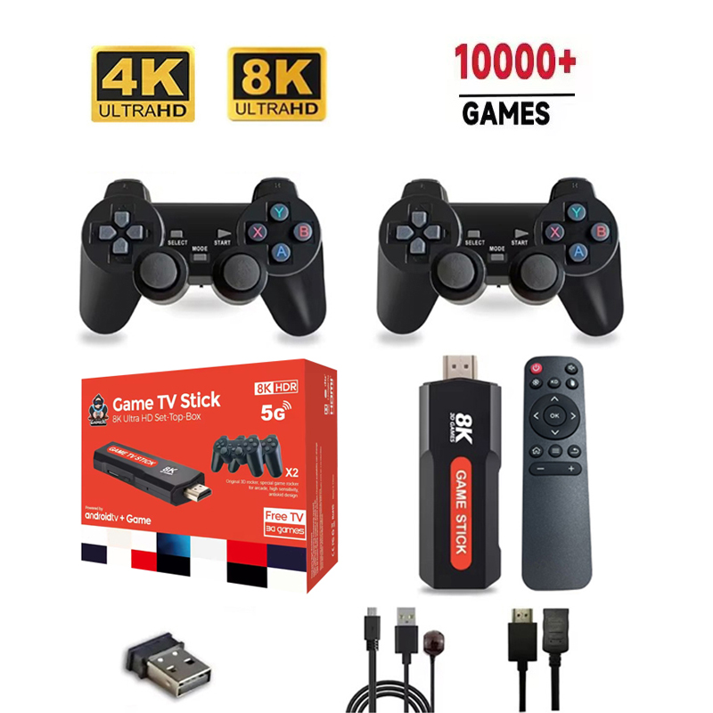 Retro Gaming Os - X2 Game Stick HD 4K 8K