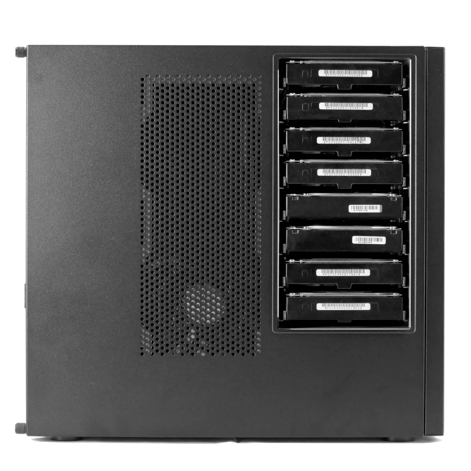 L8 8+3 Bay NAS Chassis Case, 8 - Retro Gaming Pc Case 评论和价格