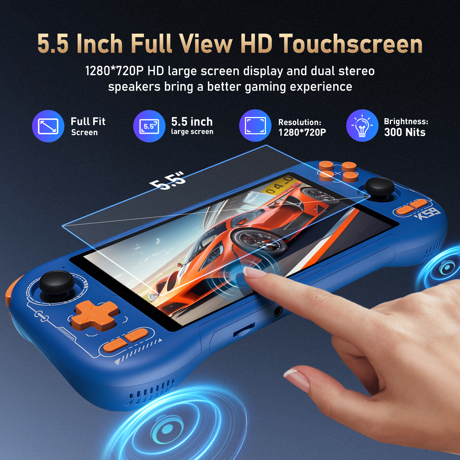 K59 Pro Android 14 Handheld Ga - Retro Gaming Os 评论和价格
