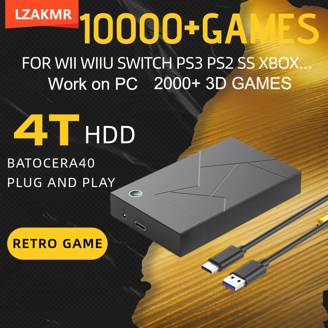 Retro Gaming GameForge 4TB Bat - Retro Gaming Universe 评论和价格