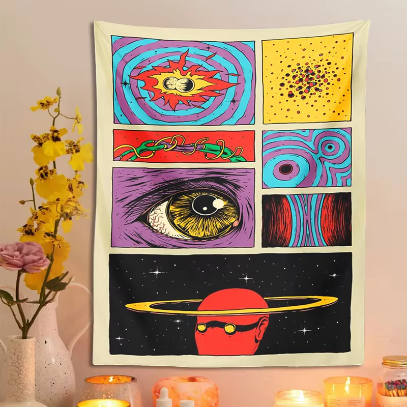 Retro Psychedelic Collage Tape - Retro Gaming Universe 评论和价格