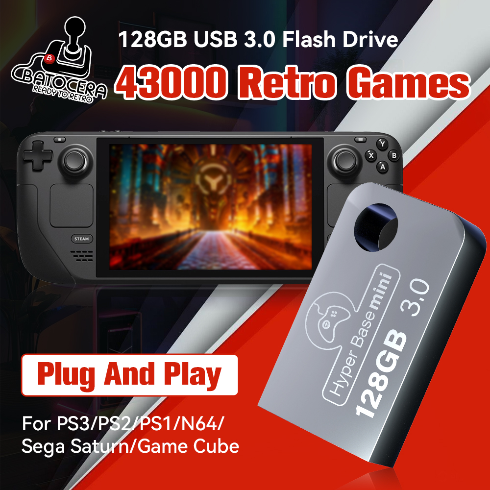 Batocera 128G Gaming Stick Wit - Retro Gaming Batocera 评论和价格