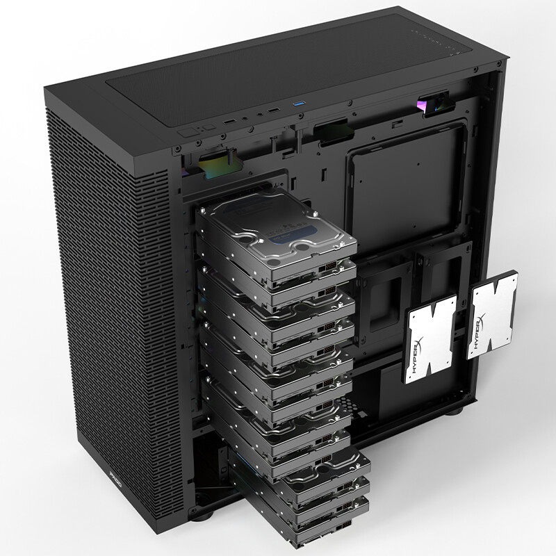 High-Capacity Multi-Disk Tower - Retro Gaming Pc Case 评论和价格