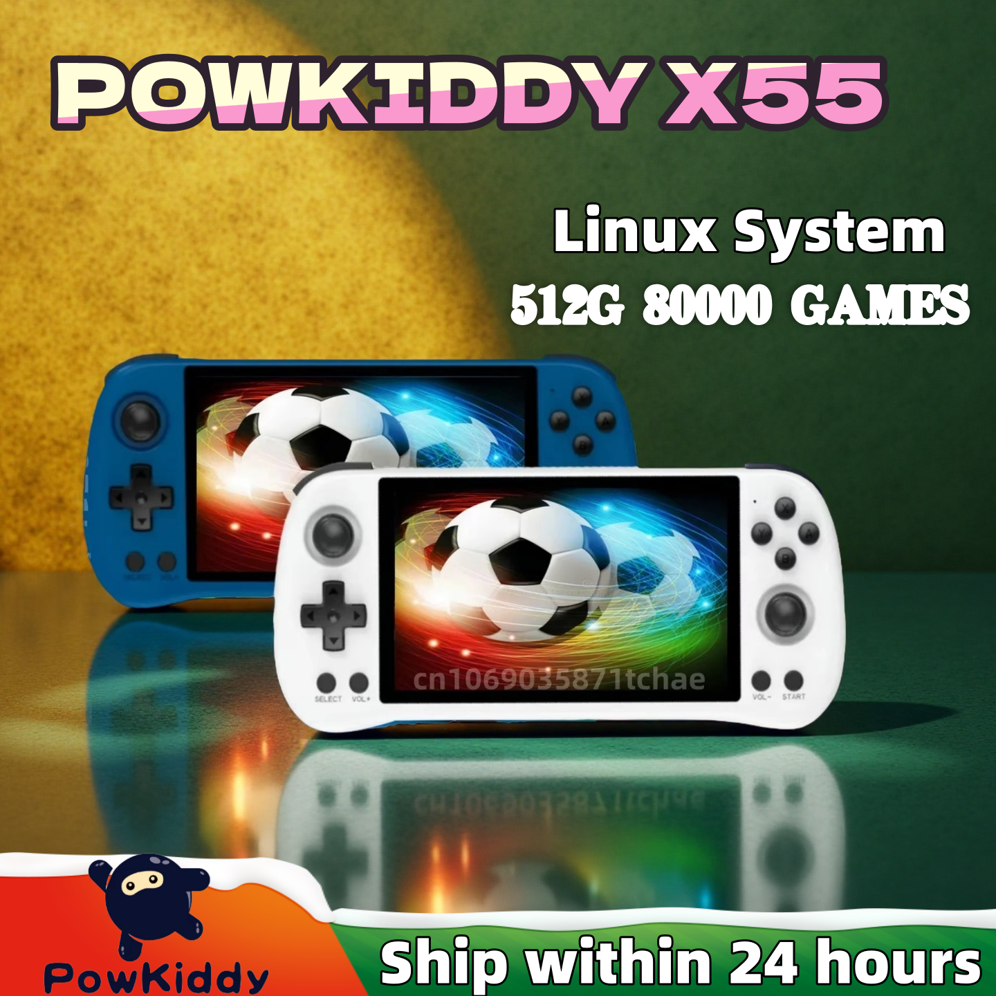 POWKIDDY X55 Handheld Game Con - Retro Gaming Os 评论和价格