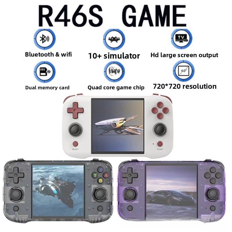Original R46S Retro Handheld G - Retro Handheld Console 评论和价格