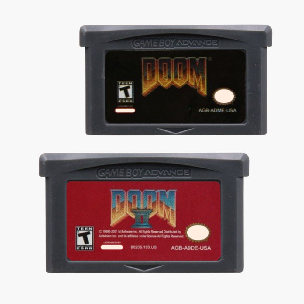 DOOM Series 32 Bit GBA Game Ca - Retro Gaming Handheld 评论和价格