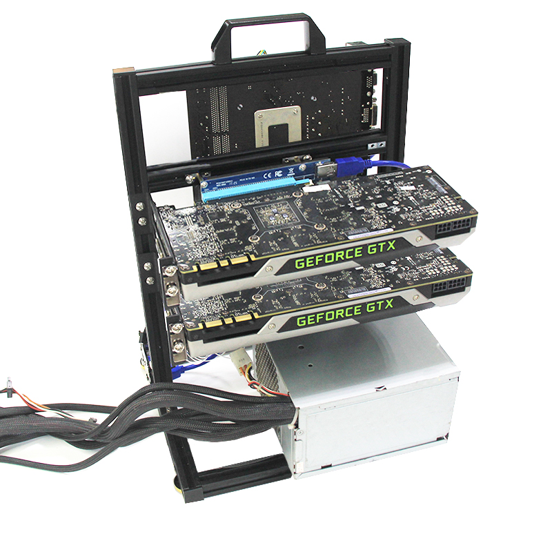 2GPU 3GPU 4GPU EATX large moth - Retro Gaming Pc Case 评论和价格