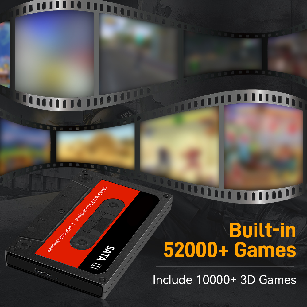 1TB Retro Gaming SSD Video Gam - Retro Gaming Emulator Pc 评论和价格