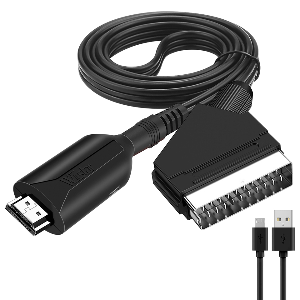 HDMI-Compatible to SCART Cable - Scart To Hdmi 评论和价格