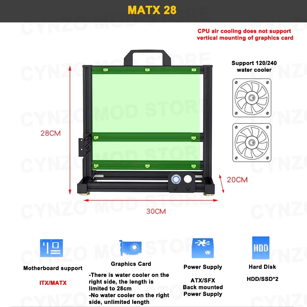 Modding EATX Open PC Case Fram - Retro Gaming Pc Case 评论和价格