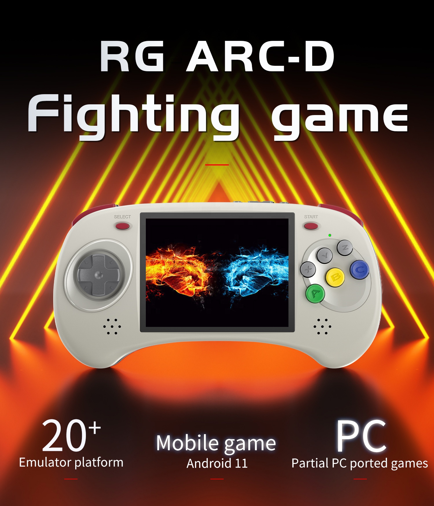 RG ARC Android Linux OS 4.0 In - Retro Gaming Os Linux 评论和价格