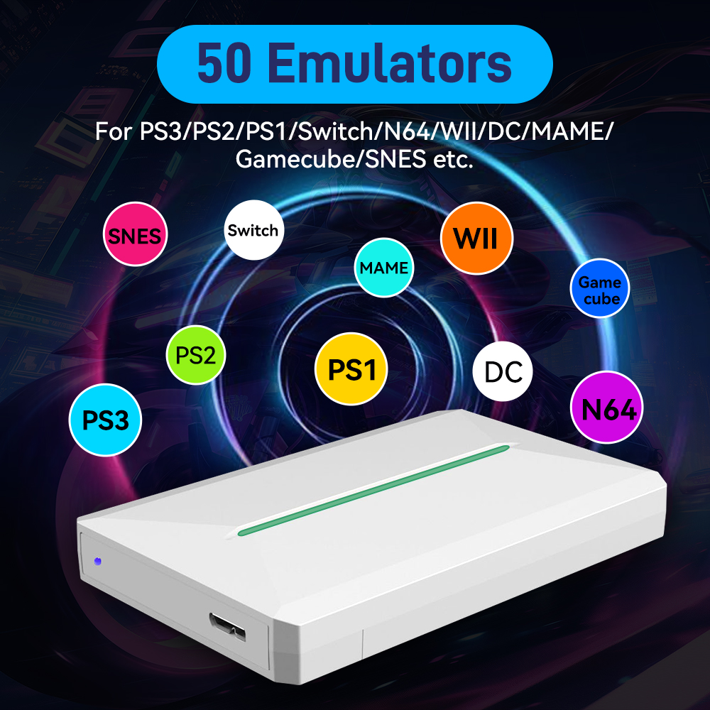 Retro Gaming HDD for Windows P - Retro Gaming Emulator Pc 评论和价格