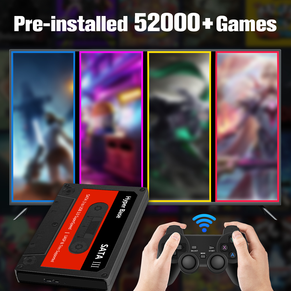 500GB/2TB Gaming HDD Batocera  - Retro Gaming Batocera 评论和价格