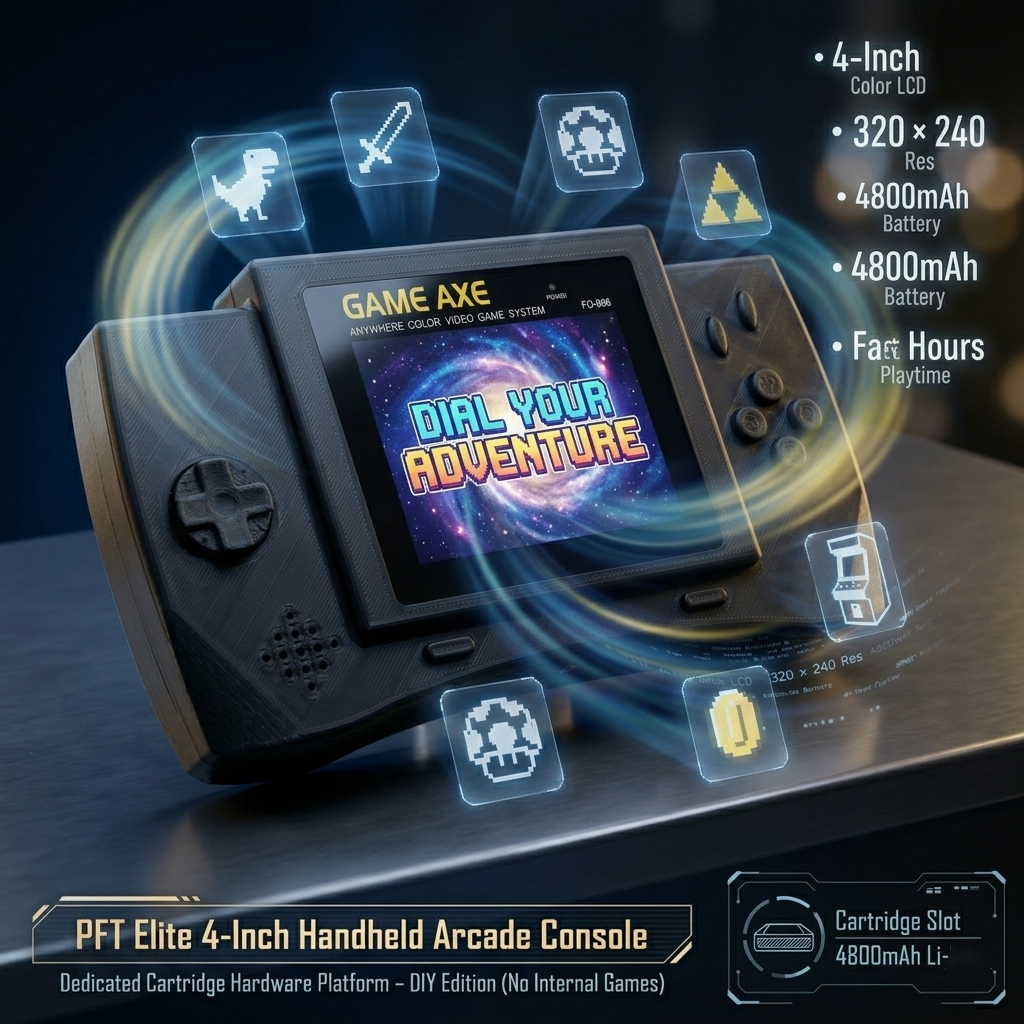 PFT Elite 4-Inch Handheld Arca - Retro Gaming Handheld 评论和价格