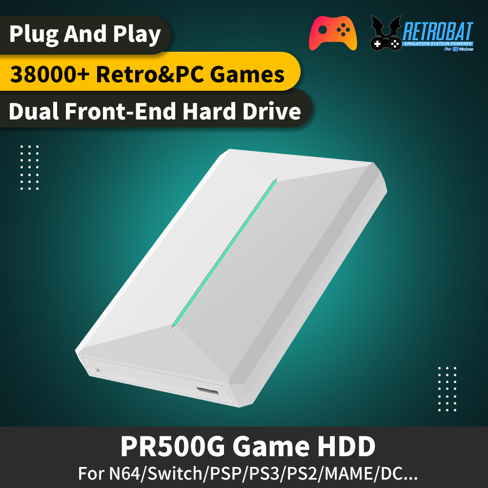 PR500G Video Game Console Exte - Retro Gaming Emulator Pc 评论和价格