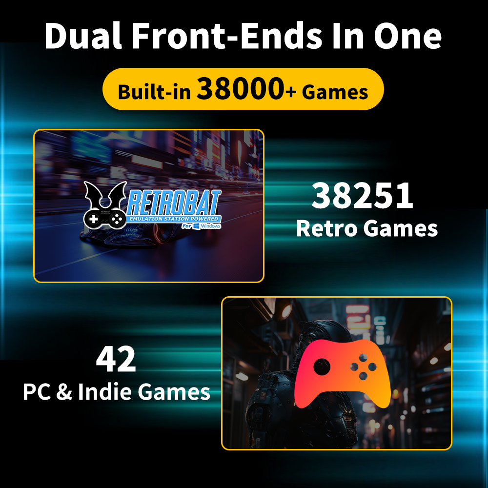 PR500G Video Game Console Exte - Retro Gaming Emulator Pc 评论和价格