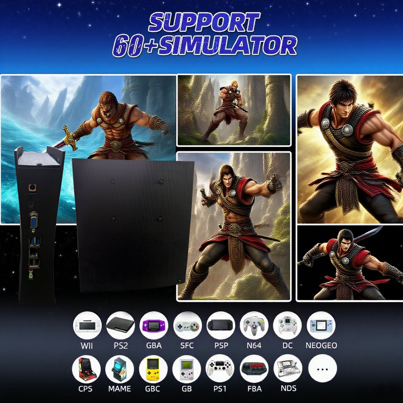 60+Emulators BS5 500GB Retro G - Retro Gaming Batocera 评论和价格