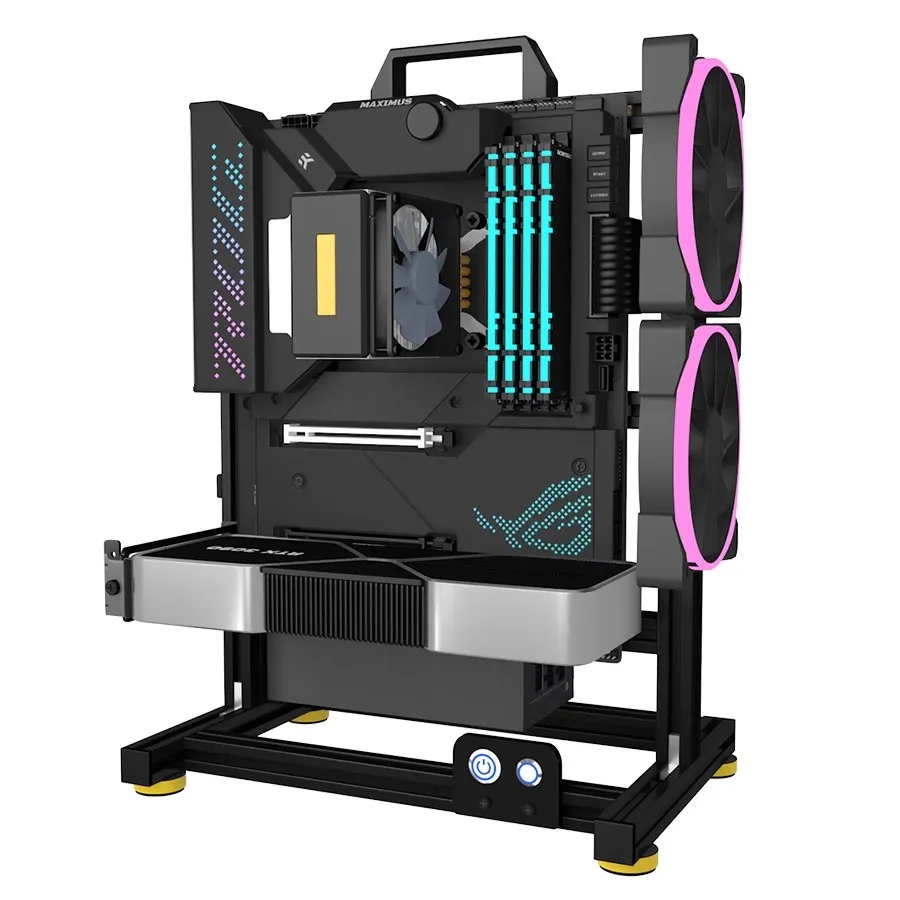 Open Computer Case Frame ITX M - Retro Gaming Pc Case 评论和价格