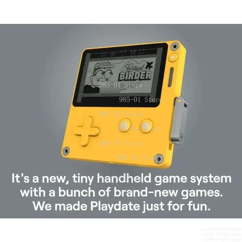 NEW 2.7-Inch Panic Playdate Re - Retro Handheld Console 评论和价格