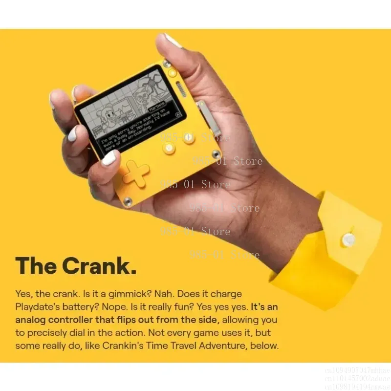 NEW 2.7-Inch Panic Playdate Re - Retro Handheld Console 评论和价格