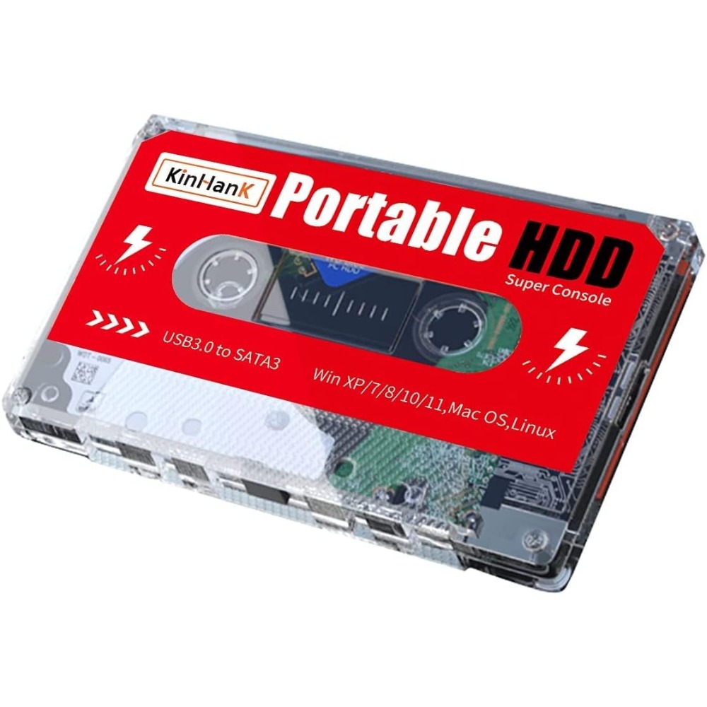 2TB Portable External Hard Dri - Retro Gaming Batocera 评论和价格
