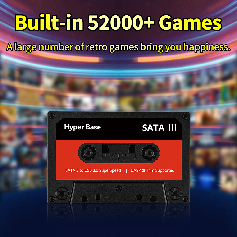 Batocera 500G Game Hard Drive  - Retro Gaming Emulator Pc 评论和价格