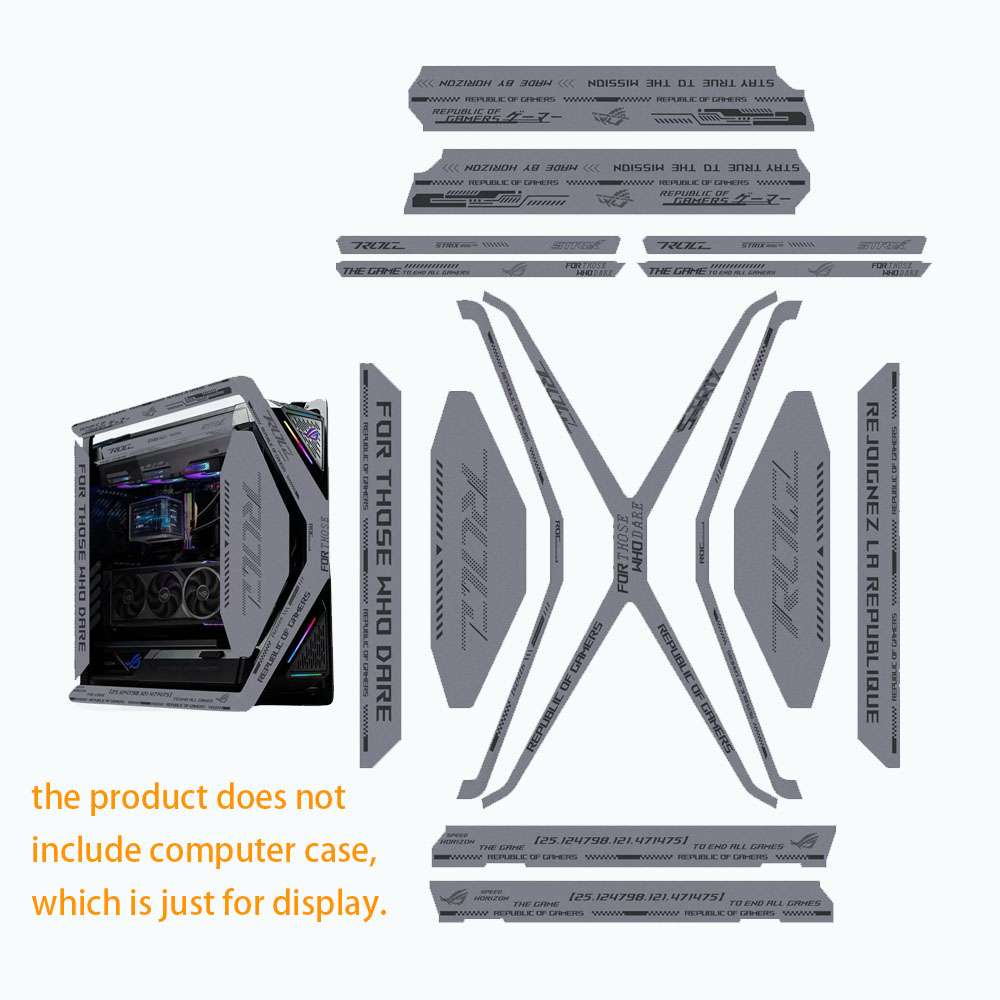15pcs DIY Stickers For ASUS HY - Retro Gaming Pc Case 评论和价格