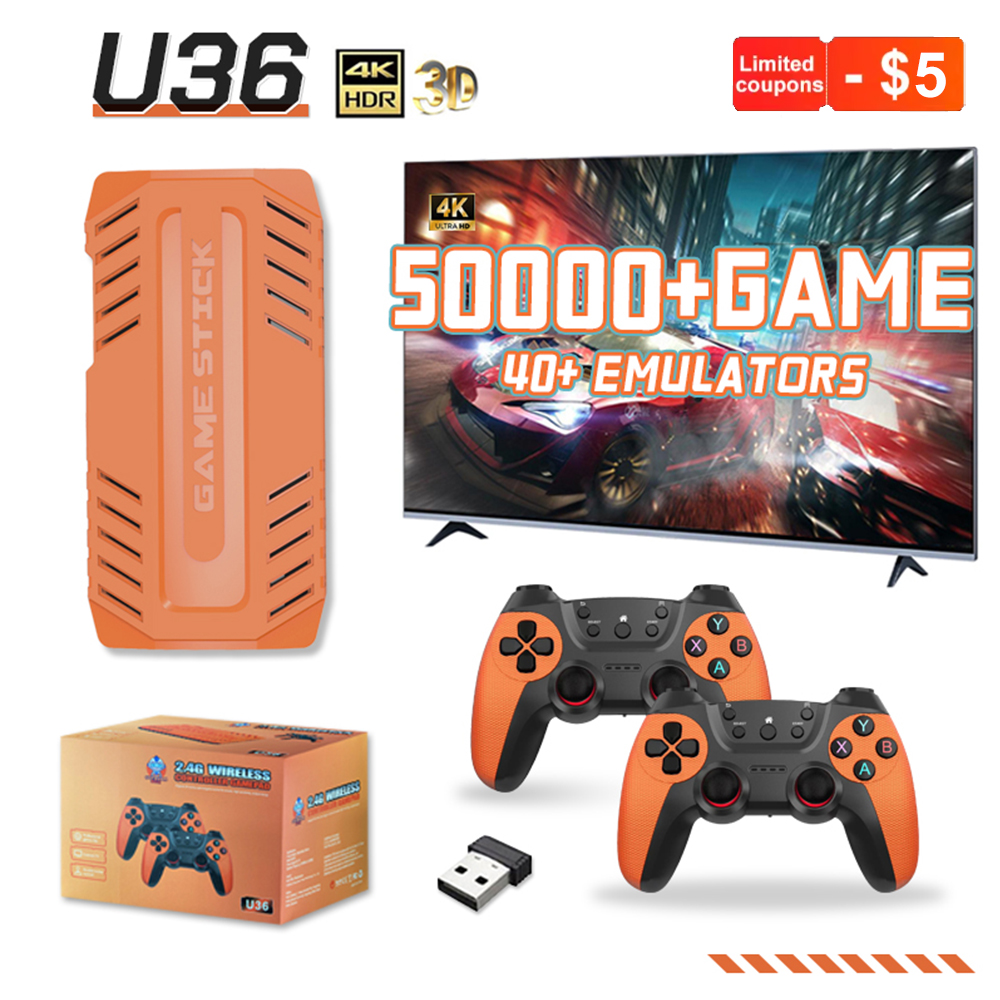 U36 Wireless Game Stick Retro  - Retro Gaming Emulator Pc 评论和价格