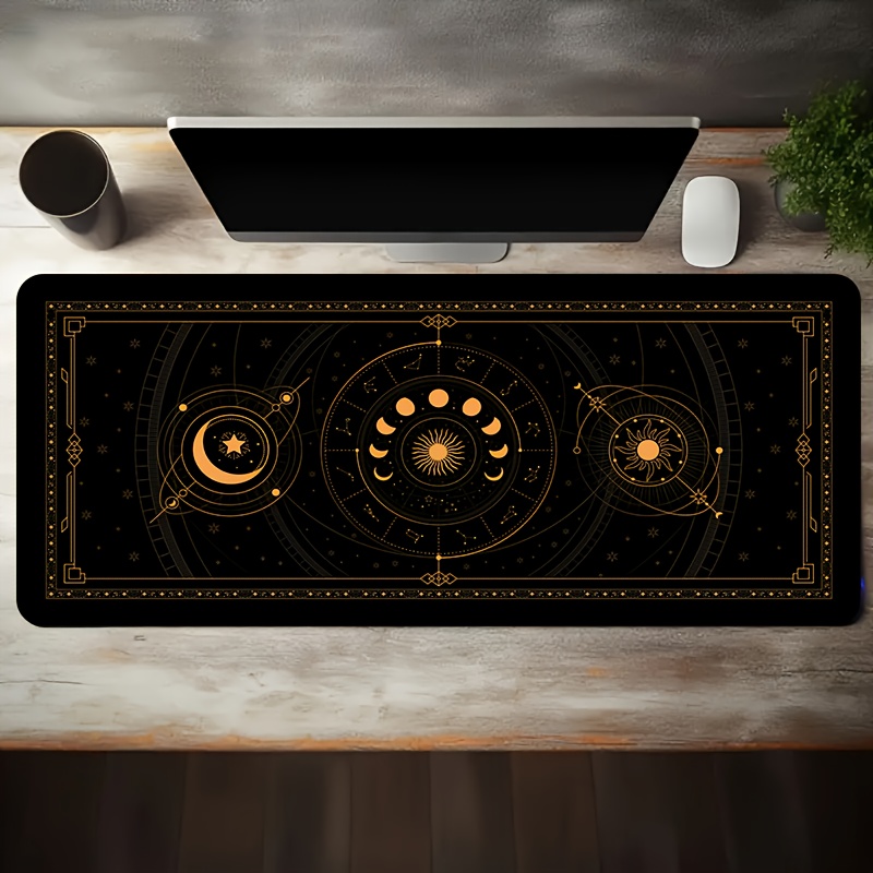 Golden Retro Zodiac Astrology  - Retro Gaming Desk Setup 评论和价格