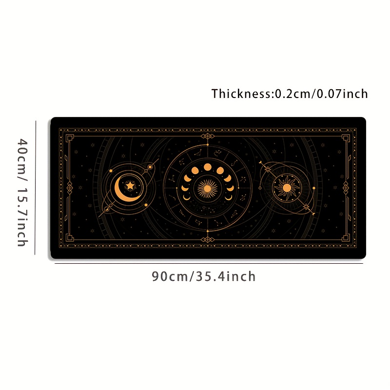 Golden Retro Zodiac Astrology  - Retro Gaming Desk Setup 评论和价格