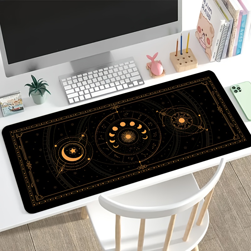 Golden Retro Zodiac Astrology  - Retro Gaming Desk Setup 评论和价格