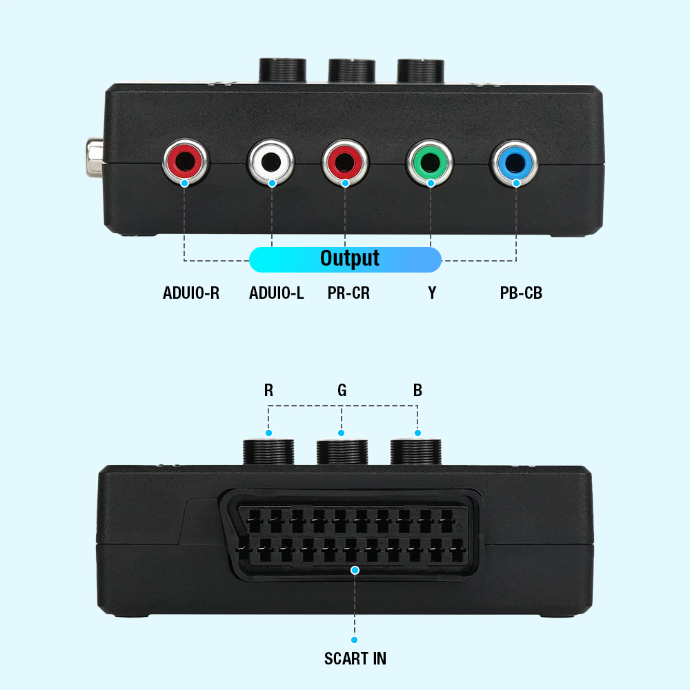 RGBS VGA to YPBPR Component Co - Retro Gaming Handheld 评论和价格